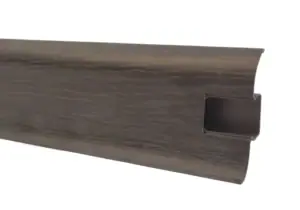 Пвц перваз с канал за кабел 55mm №857 — снимка 2