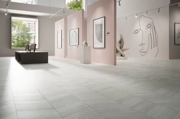 Ламиниран паркет KronoSwiss Grand Selection Chevron №D80681 Арктика 10мм / 33 клас — снимка 3